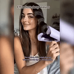 Curl Big Waves Instantly! No-Damage 32mm U-Barrel Curler