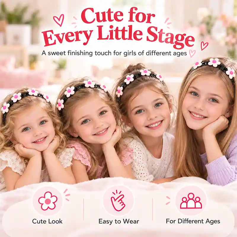 🥳BUY 1, GET 1 FREE (TODAY ONLY)🎀Cute Cartoon Hairband for Girls