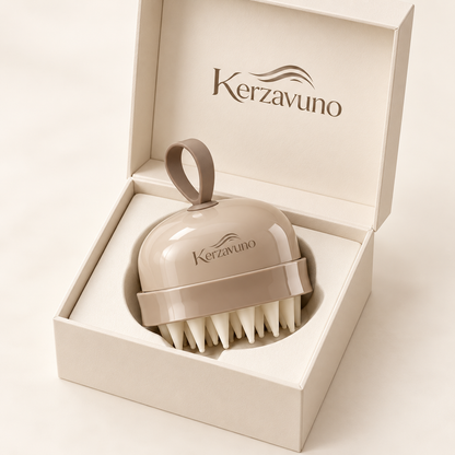 Kerzavuno® Duet Scalp & Hair Brush