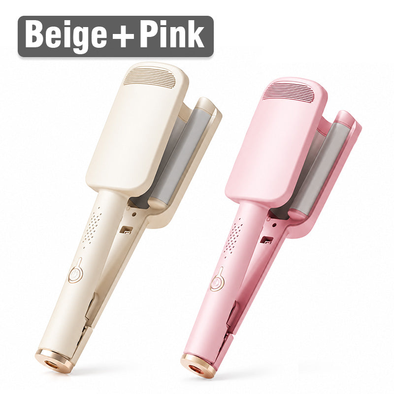 Curl Big Waves Instantly! No-Damage 32mm U-Barrel Curler