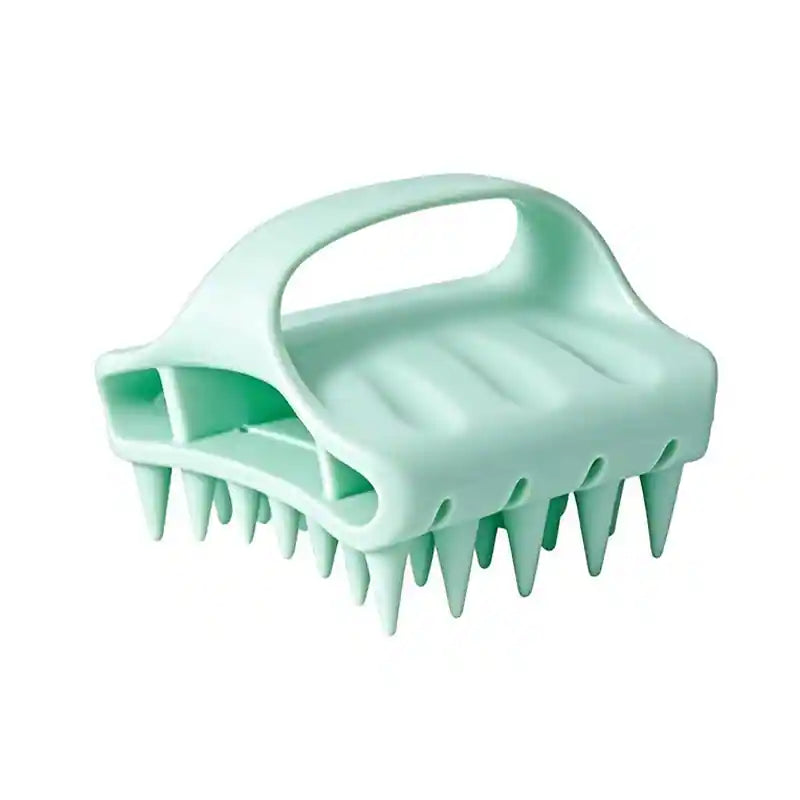 Soft Silicone Scalp Massager & Shampoo Exfoliator Brush