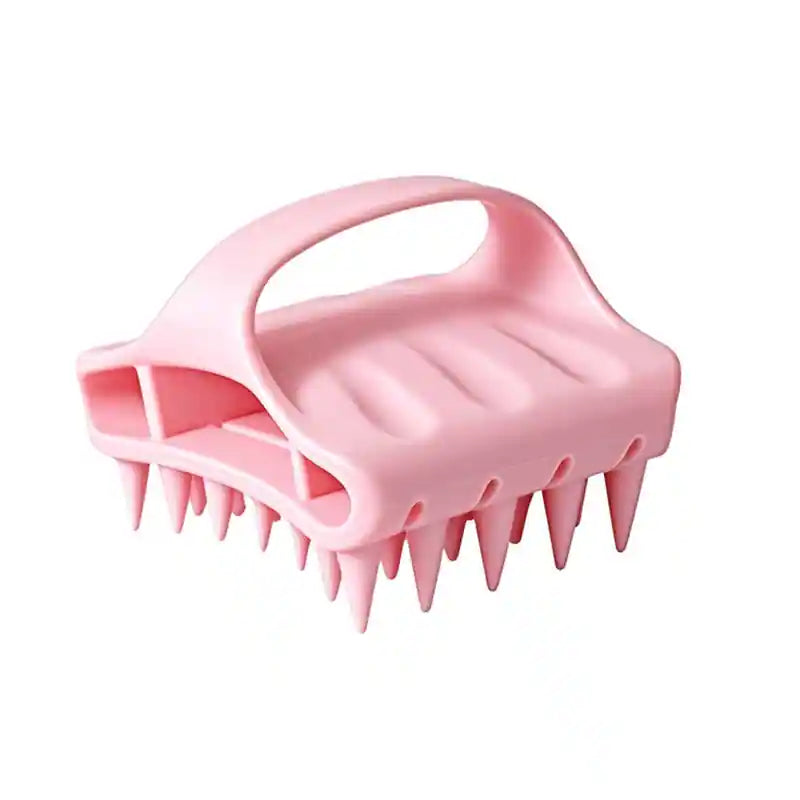Soft Silicone Scalp Massager & Shampoo Exfoliator Brush