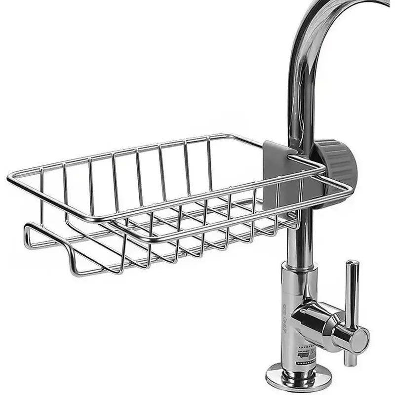 Stainless Steel Faucet Caddy Organizer - View 2