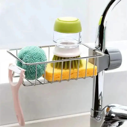 Stainless Steel Faucet Caddy Organizer - View 3