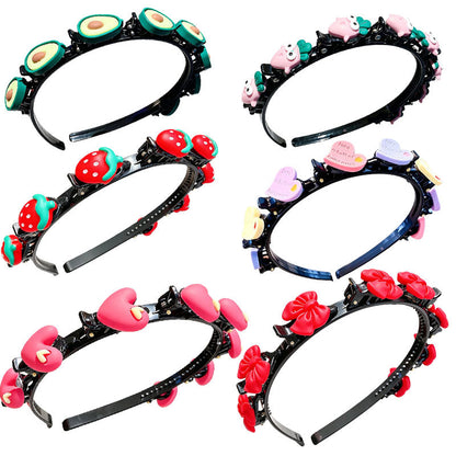 🥳BUY 1, GET 1 FREE (TODAY ONLY)🎀Cute Cartoon Hairband for Girls