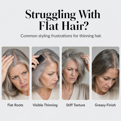 90ml Fluffy Hair Shaping Spray, Long‑Lasting Volumizing Mist with Sweet Peach Fragrance (good)