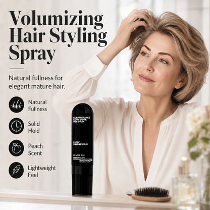 90ml Fluffy Hair Shaping Spray, Long‑Lasting Volumizing Mist with Sweet Peach Fragrance (good)